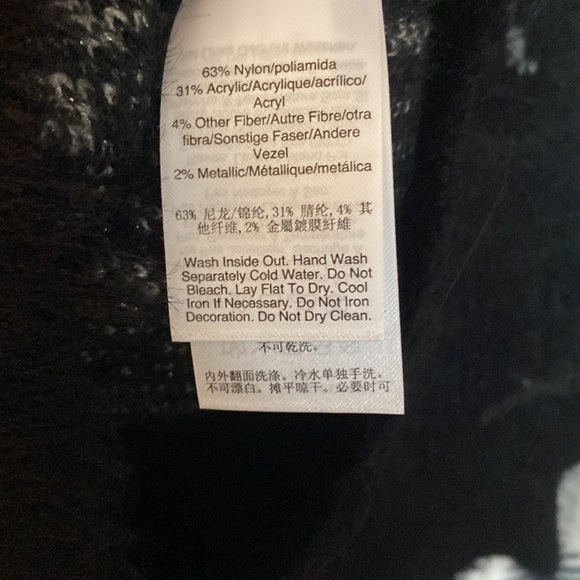 DKNY smoke grey balloon long sleeved sweater - Picture 7 of 9